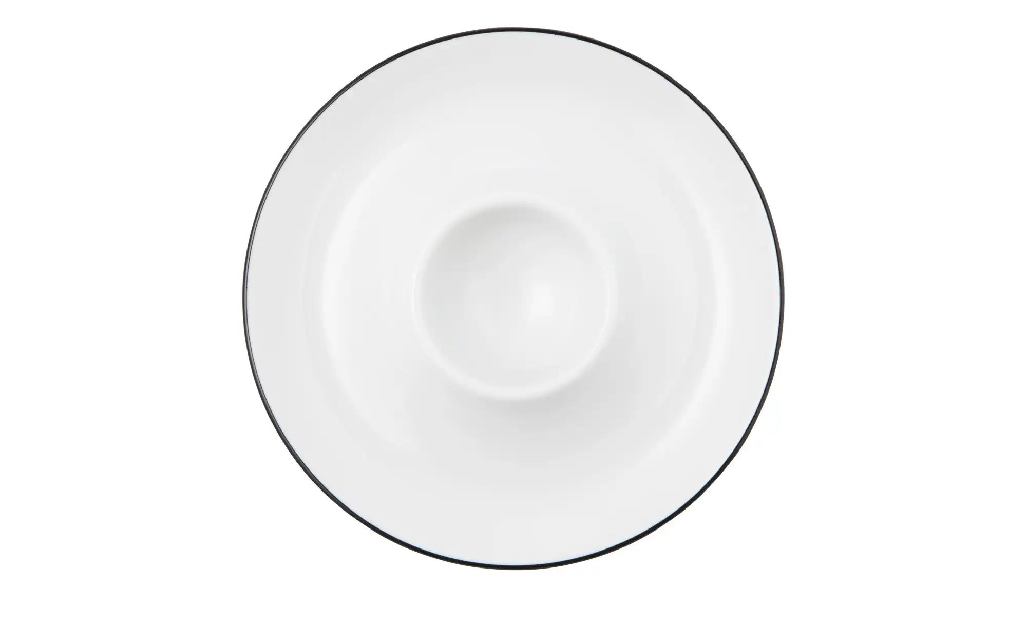 Bild von Seltmann Weiden Eierbecher Eierbecher mit Ablage, (Einzelartikel, 1-tlg), Porzellan, spülmaschinenfest, mikrowellengeeignet, Made in Germany