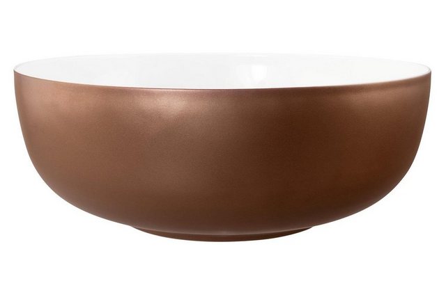 Bild von Seltmann Weiden Schüssel Seltmann Weiden Liberty Bronze Schüssel 28 cm, Porzellan, (1 Schüssel)