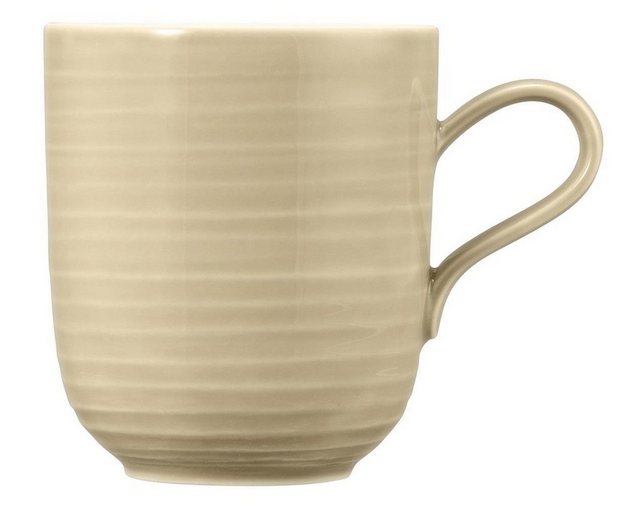 Bild von Seltmann Weiden Becher Seltmann Weiden Terra Sandbeige Becher mit Henkel 0,4 l, Porzellan