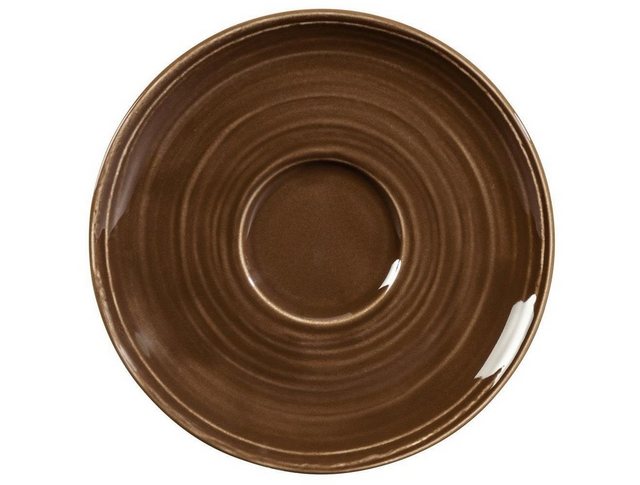 Bild von Seltmann Weiden Becher Seltmann Weiden Terra Erdbraun Kombi-Untertasse groß 16,5 cm, Porzellan