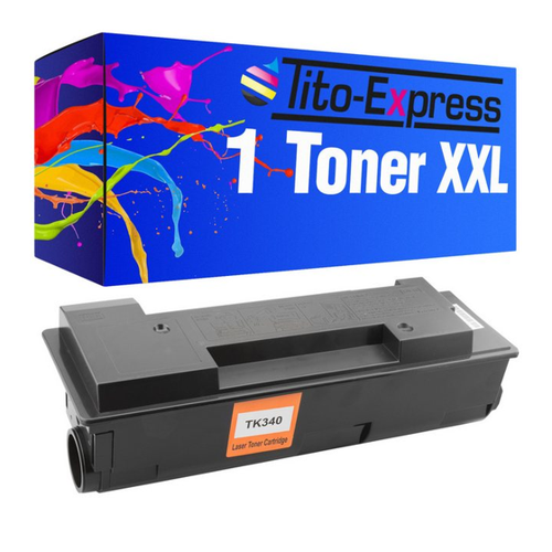 Bild von Tito-Express Tonerpatrone ersetzt Kyocera TK 340 Black