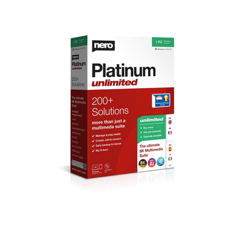 Bild von Nero Platinum Unlimited: Ihre All-in-One Softwarelösung