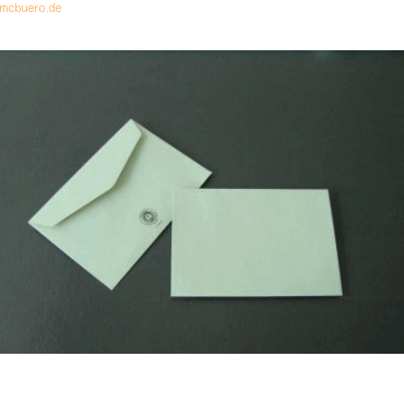 Bild von Blanke Briefhüllen Briefumschlag Briefumschläge C6 75g/qm gummiert VE=1000 Stück grün