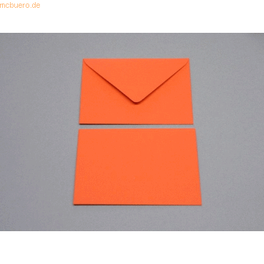 Bild von Blanke Briefhüllen Briefumschlag Briefumschläge 110x156mm 135g/qm gummiert VE=100 Stück royal apricot