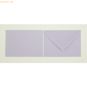 Bild von Blanke Briefhüllen Briefumschlag Briefumschläge 120x180mm 120g/qm gummiert VE=100 Stück lavendel