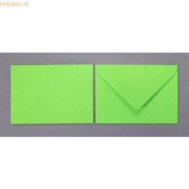 Bild von Blanke Briefhüllen Briefumschlag Briefumschläge 156x220mm 120g/qm gummiert VE=100 Stück grüner apfel