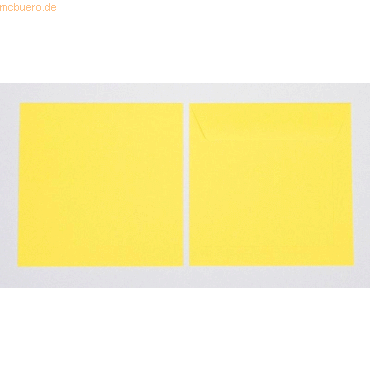 Bild von Blanke Briefhüllen Briefumschlag Briefumschläge 190x190mm 120g/qm gummiert VE=100 Stück weizen