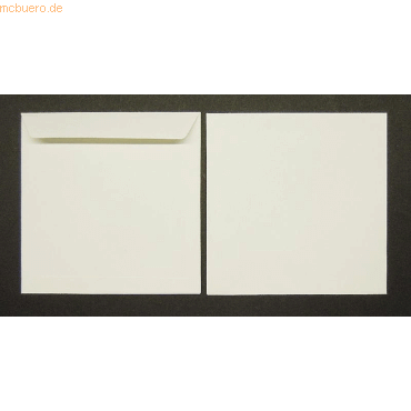 Bild von Blanke Briefhüllen Briefumschlag Briefumschläge Biotop3 220x220mm 120g/qm gummiert VE=250 Stück creme