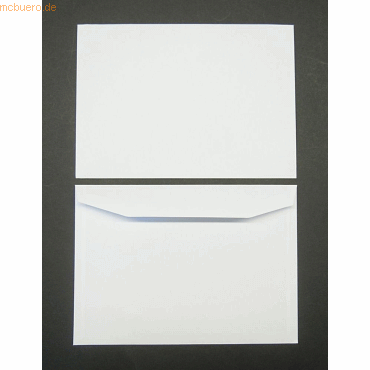 Bild von Blanke, Briefumschlag, Kuvertierhüllen C5 90g/qm gummiert VE=500 Stück weiss (C5, 500 x)