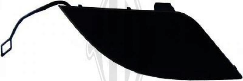 Bild von DIEDERICHS 1672065 Blende, Stoßfänger hinten MERCEDES-BENZ: C-Class Saloon