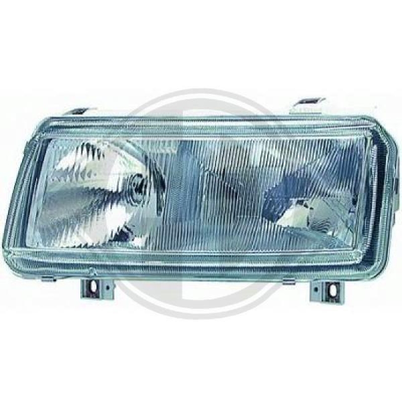 Bild von DIEDERICHS 2244082 Scheinwerfer Hauptscheinwerfer, Frontscheinwerfer rechts H1/H1 Halogen für Rechtsverkehr ohne Elektromotor