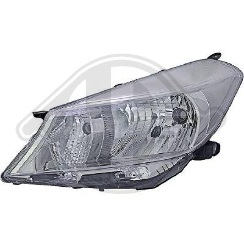 Bild von DIEDERICHS 6607083 Scheinwerfer links H4 grau TOYOTA: Yaris III Schrägheck