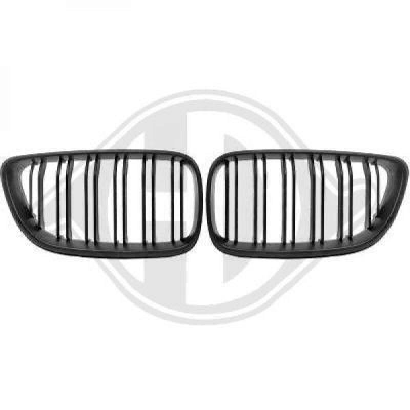 Bild von DIEDERICHS HD Tuning 1235241 Kühlergrill Kühlergitter schwarz BMW: 2 Coupe