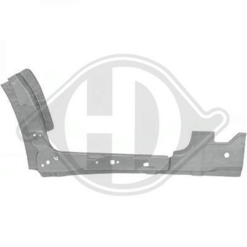 Bild von DIEDERICHS 9222736 Schweller Einstiegblech, Schwellerblech Reparaturblech vorne rechts FORD: Transit Mk6 Van, Transit Mk5 Van