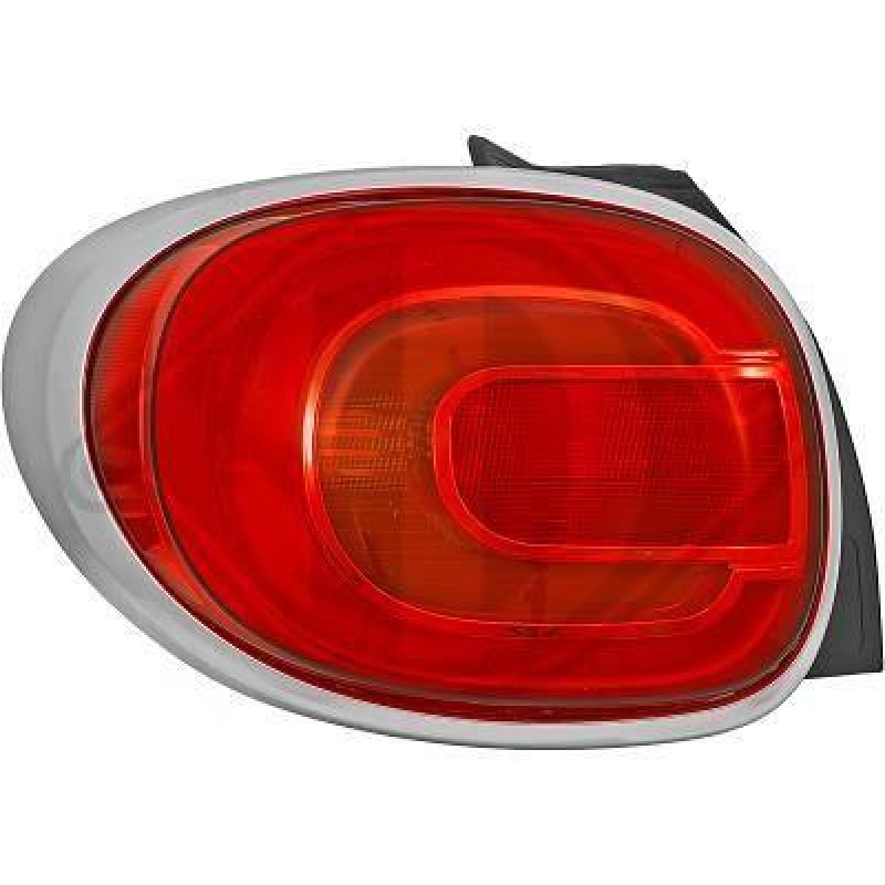 Bild von DIEDERICHS 3405693 Rückleuchte links LED mit Lampenträger FIAT: 500L