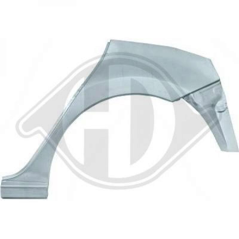 Bild von DIEDERICHS 9445231 Radlauf Seitenwand hinten links Reparaturblech VOLKSWAGEN: Polo V Hatchback