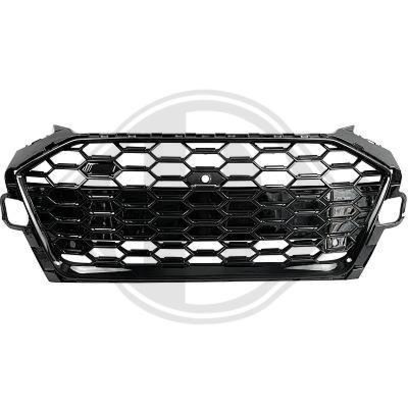 Bild von DIEDERICHS 1020842 Kühlergrill Kühlergitter mitte schwarz mit Kamera AUDI: A4 B9 Avant
