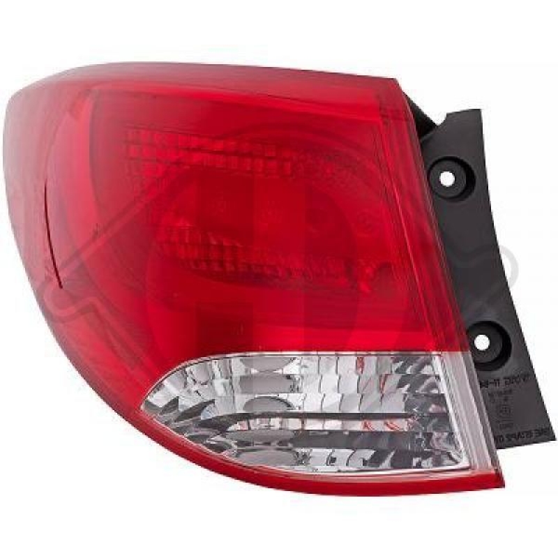 Bild von DIEDERICHS 6861097 Rückleuchte Heckleuchte, Rücklicht, Schlussleuchte links äusserer Teil P21/5W, PY21W ohne Lampenträger
