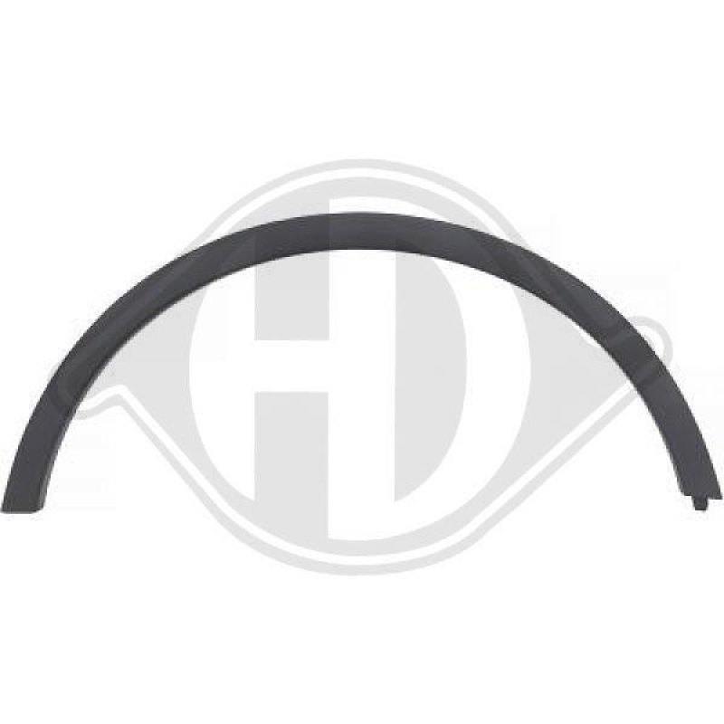 Bild von DIEDERICHS Verbreiterung, Kotflügel vorne rechts schwarz für VAUXHALL OPEL CHEVROLET 9142688 95275449 95164504 1835032