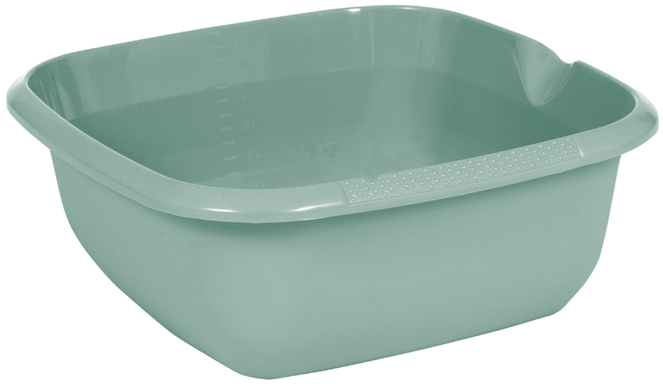 Bild von keeeper Schssel "bj”rk", eckig, 380 x 380 mm, nordic-green, Reinigungsutensil, Grün