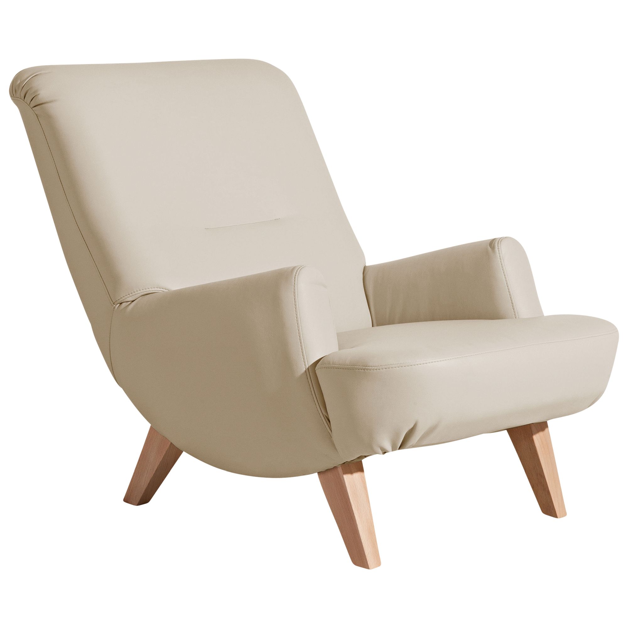 Bild von Max Winzer Sessel Brandford Kunstleder - Beige