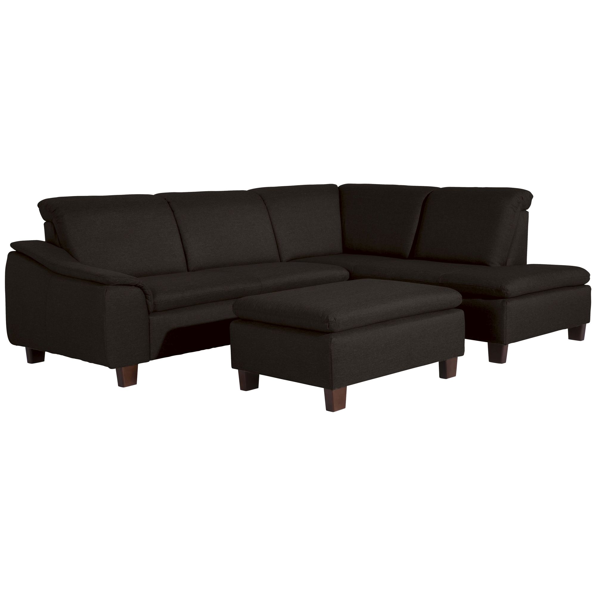 Bild von Max Winzer Sofa Aaron Flachgewebe - Schoko