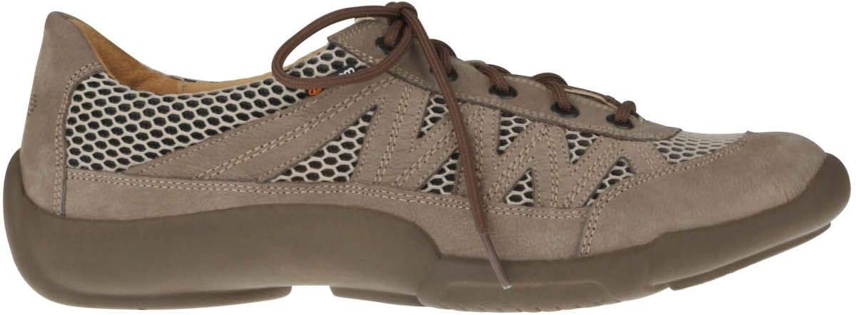 Bild von Binom Herren Schnürer Loris aus echtem Leder in Weite H & K, Freizeitschuhe mit 2-Weiten-System, Herrenschuhe mit Einlegesohlen, Wanderschuhe 44 beige