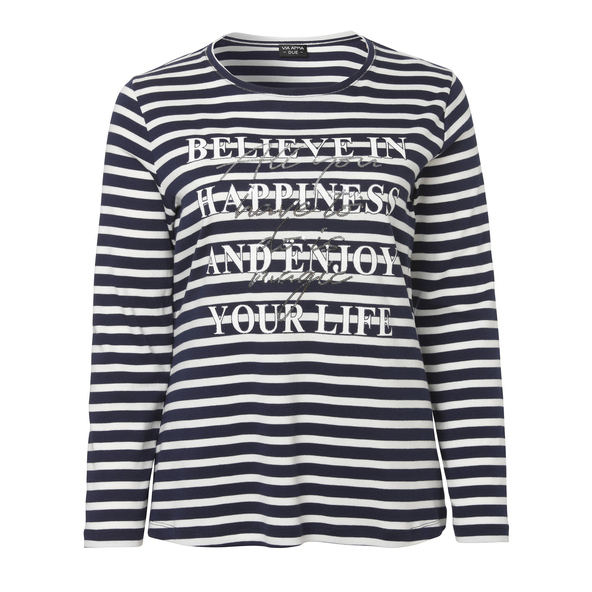Bild von Modisches Langarmshirt mit Pailletten