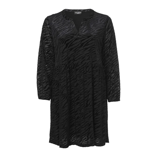 Bild von Modisches Blusenkleid mit Animalprint