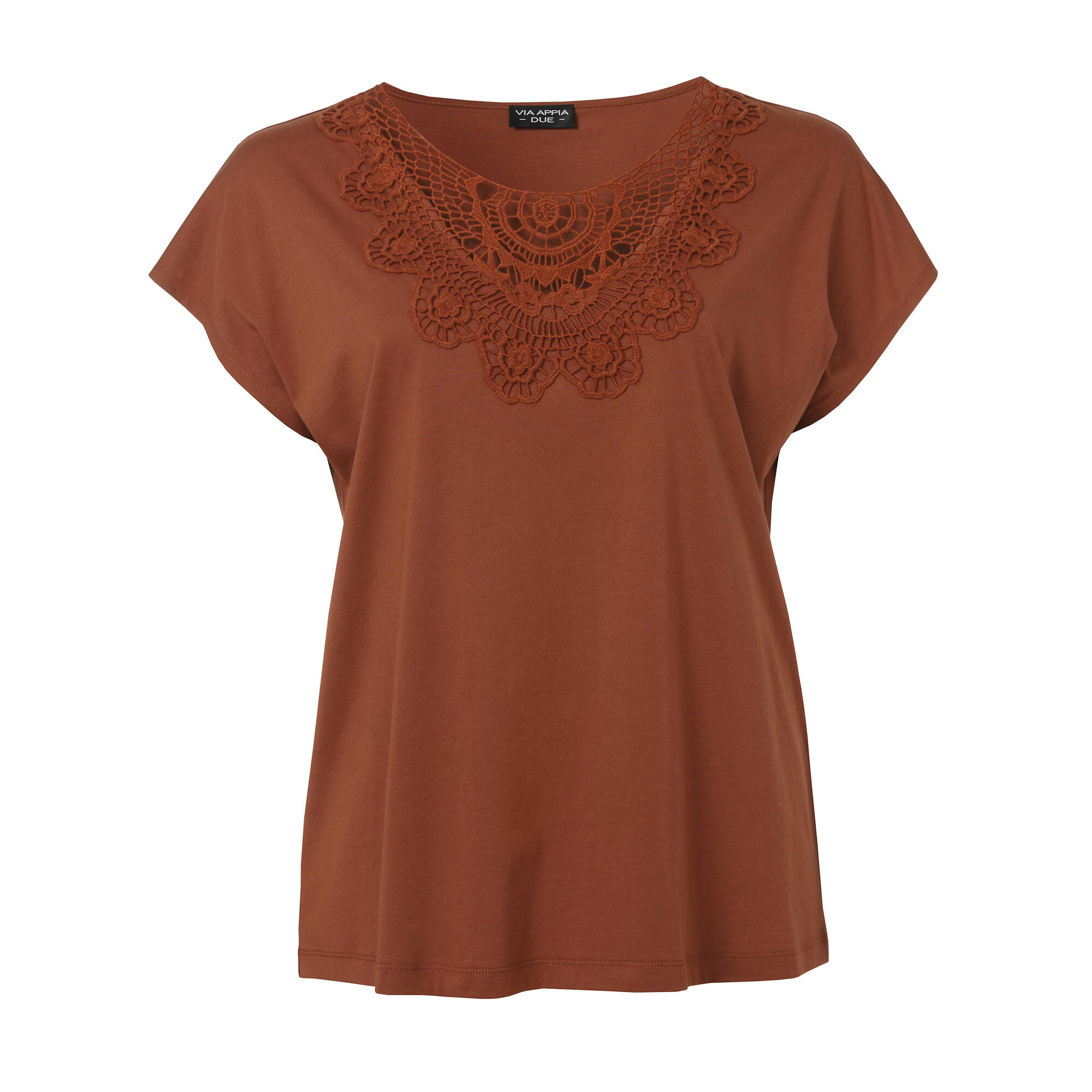Bild von Dezentes T-Shirt mit überschnittenen Schultern