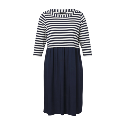 Bild von Modisches Shirtkleid mit gestreiftem Print von VIA APPIA DUE
