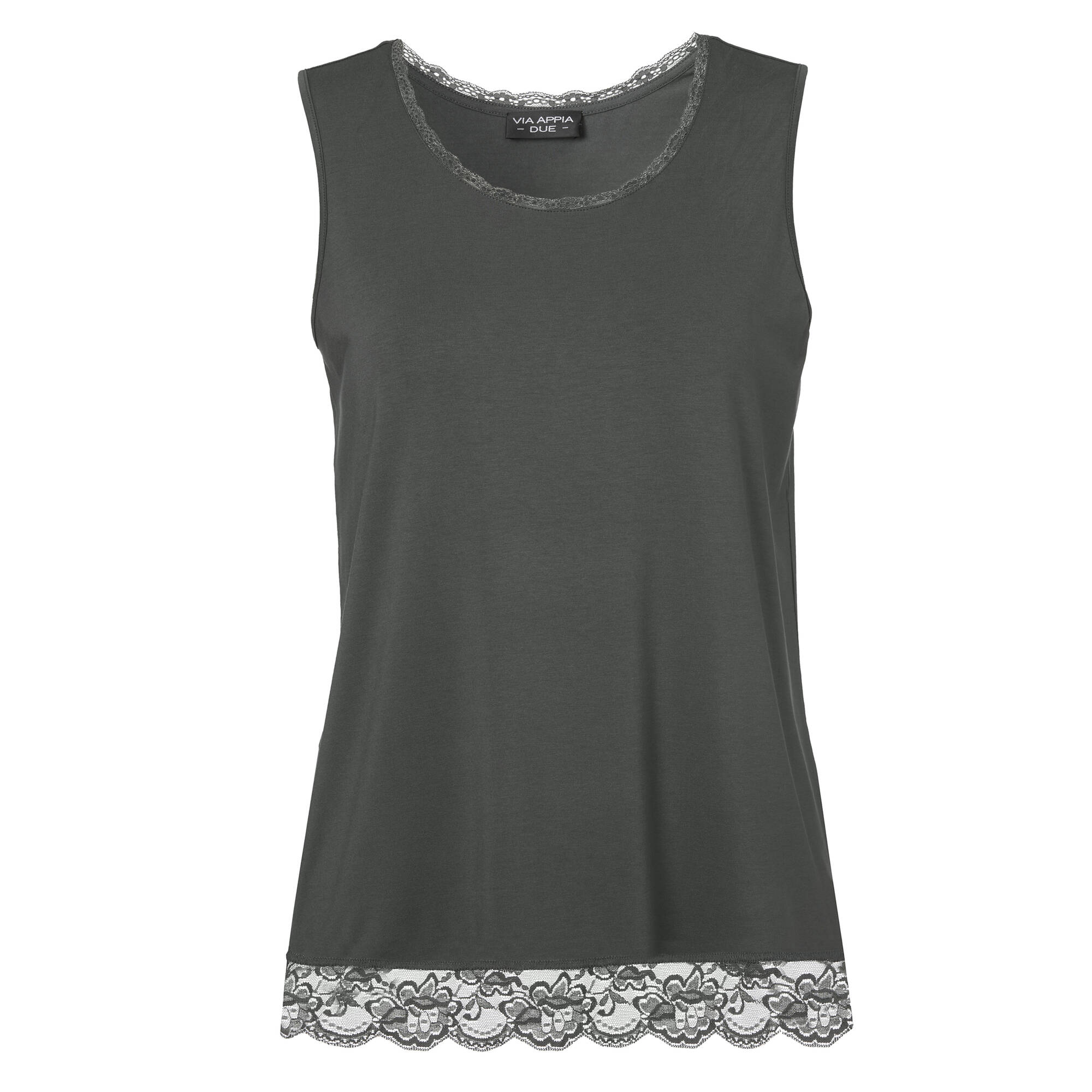 Bild von Feminines Tanktop mit Spitze