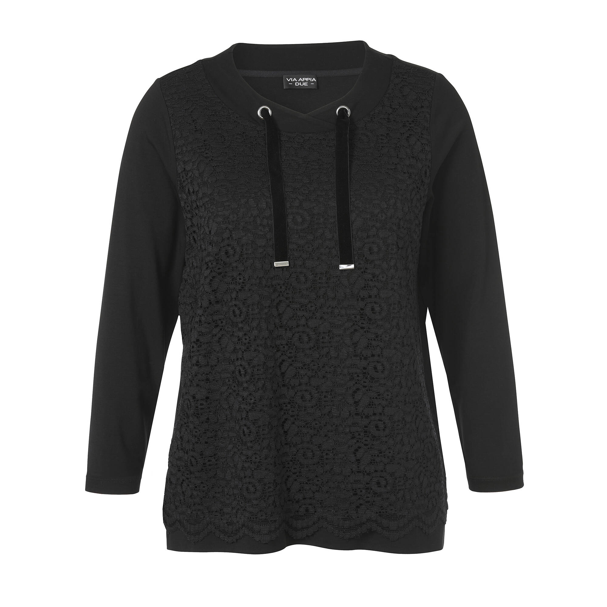 Bild von Dezentes Sweatshirt mit Spitze