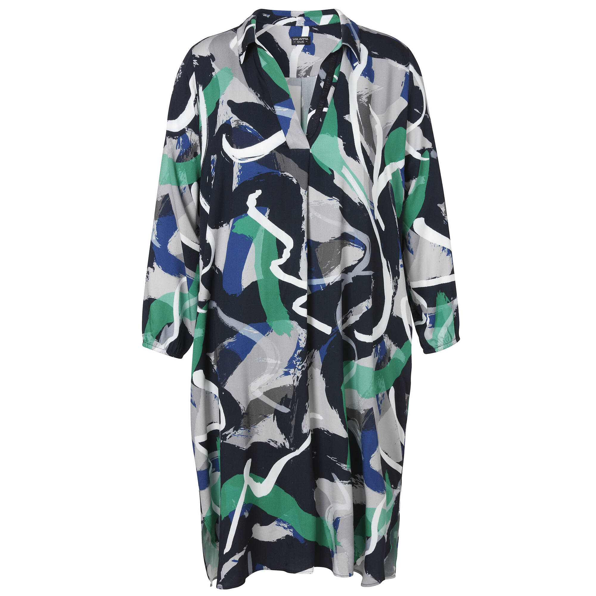 Bild von Extrovertiertes Blusenkleid mit Alloverdruck