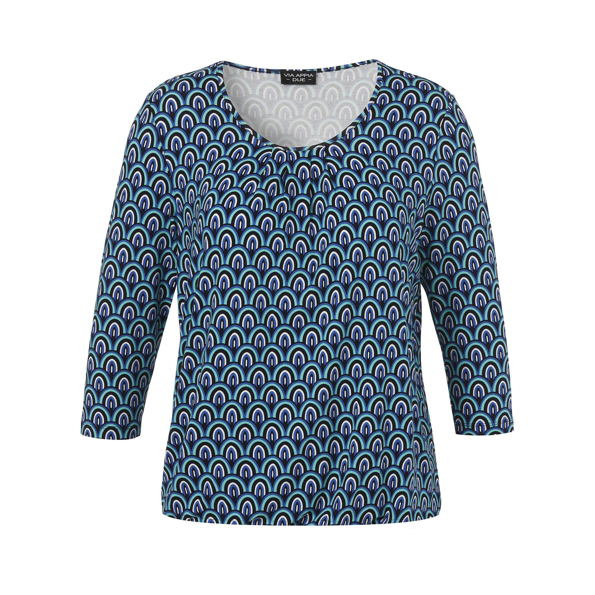 Bild von Modisches T-Shirt mit Allovermuster