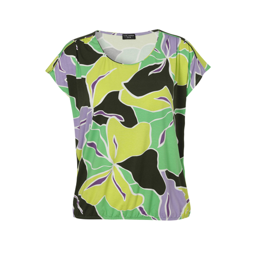 Bild von Ärmeloses Print-Shirt mit Gummizugbund
