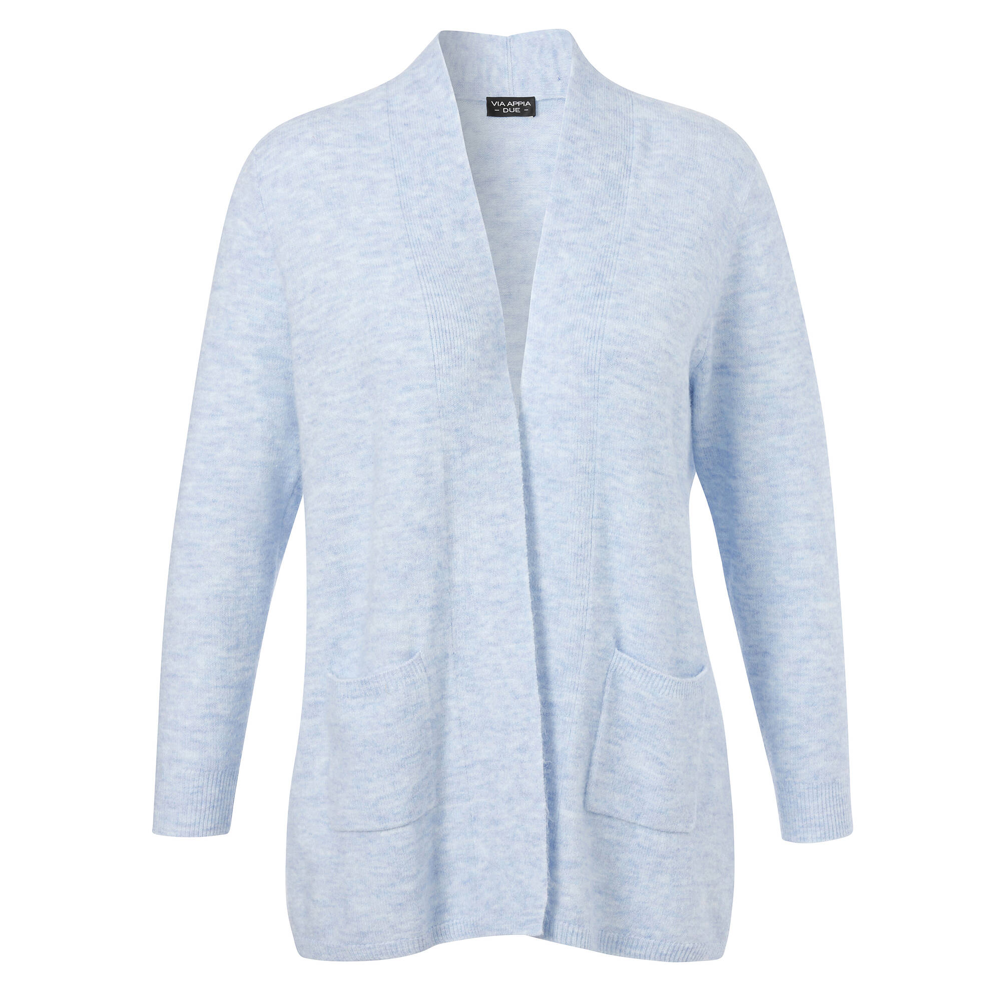Bild von VIA APPIA DUE Strickjacke mit Schalkragen