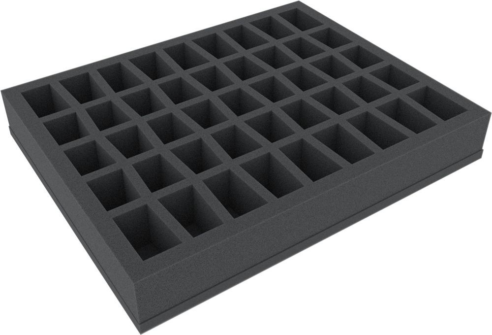 Bild von Feldherr Spiel FS050C5BO - 50 mm Full-Size Schaumstoffeinlage mit 45 Fächern