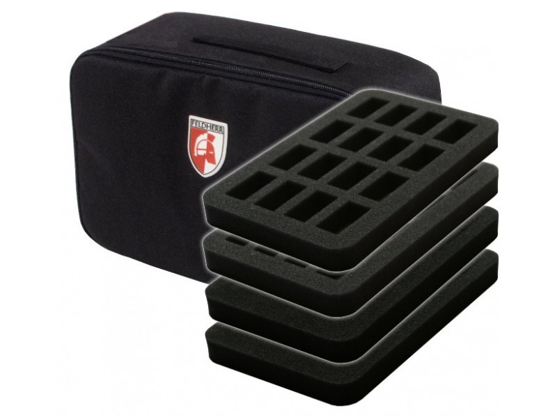 Bild von Feldherr Mini Plus Figuren Tasche mixed schwarz Miniaturentasche Miniature Case