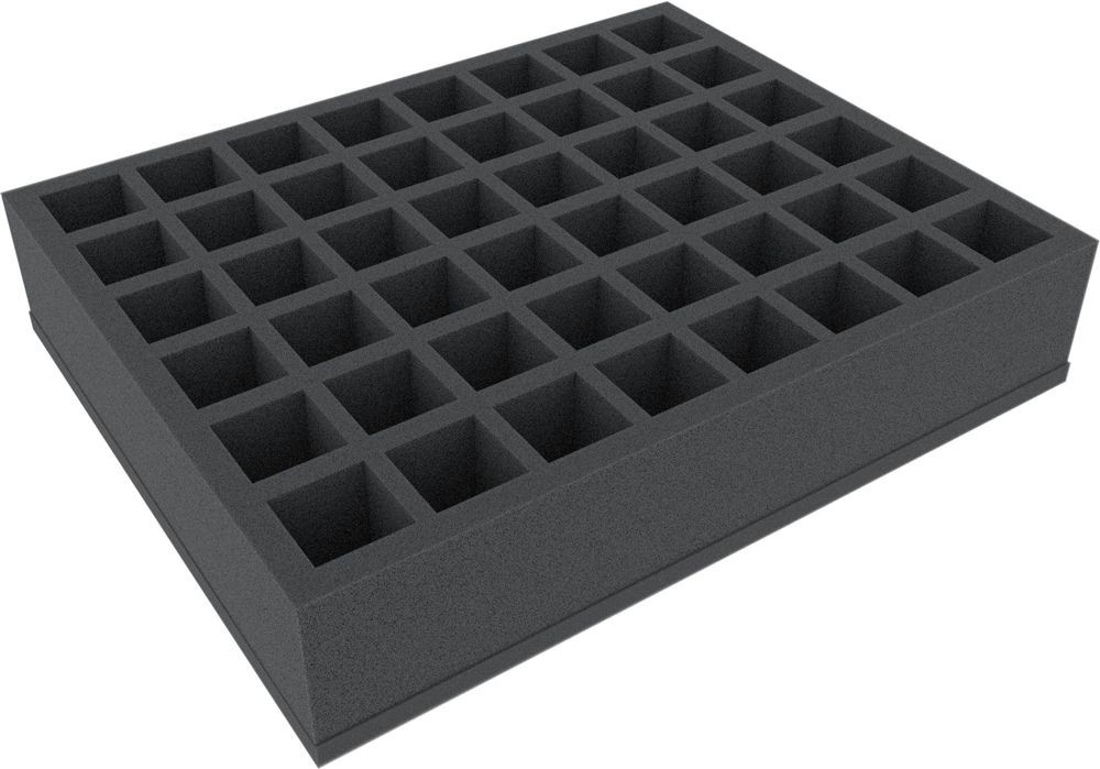 Bild von Feldherr Full-Size Schaumstoff 70 mm (48 quadratische Fächer) |Neu Schaumeinlage