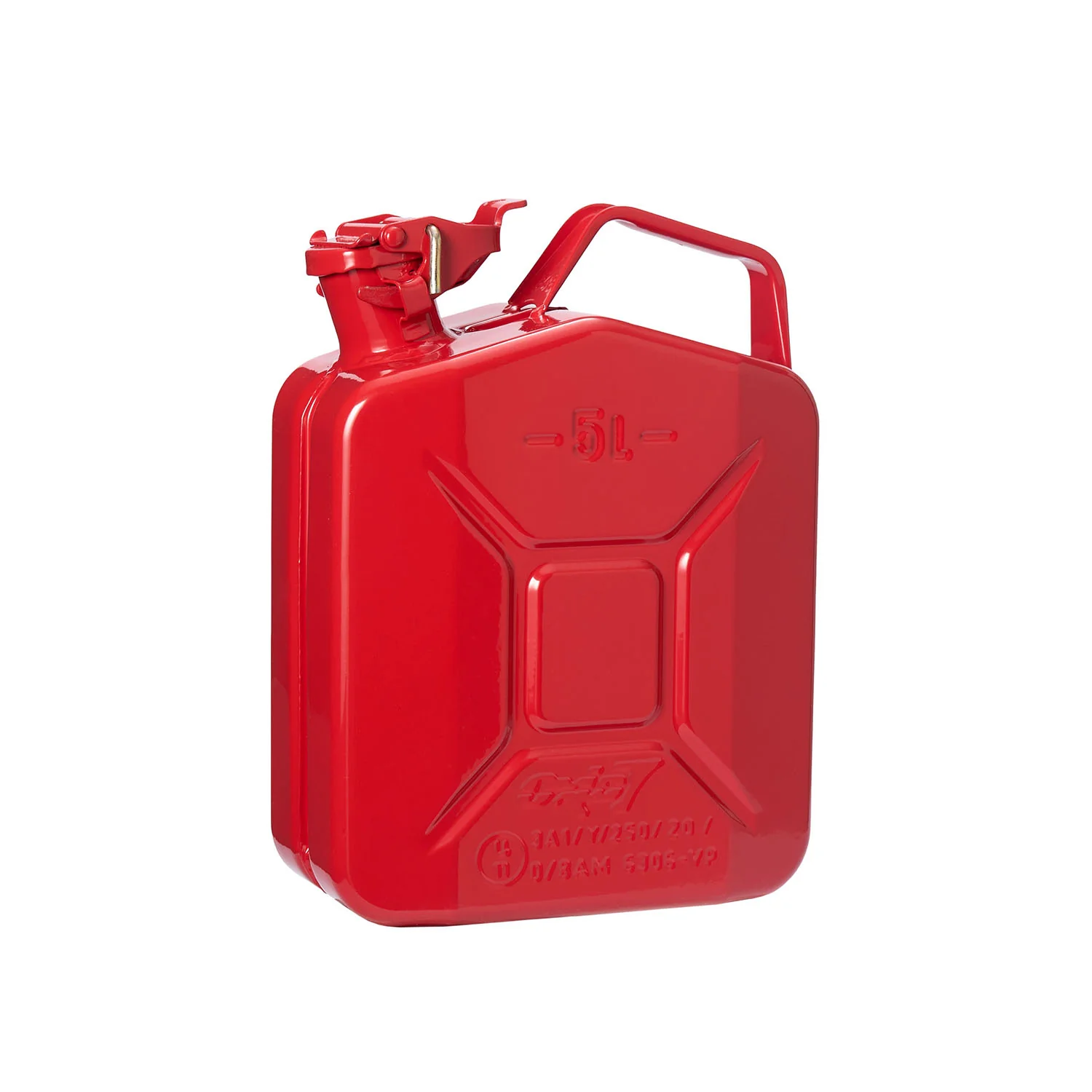 Bild von Metall Benzinkanister 5l - Rot