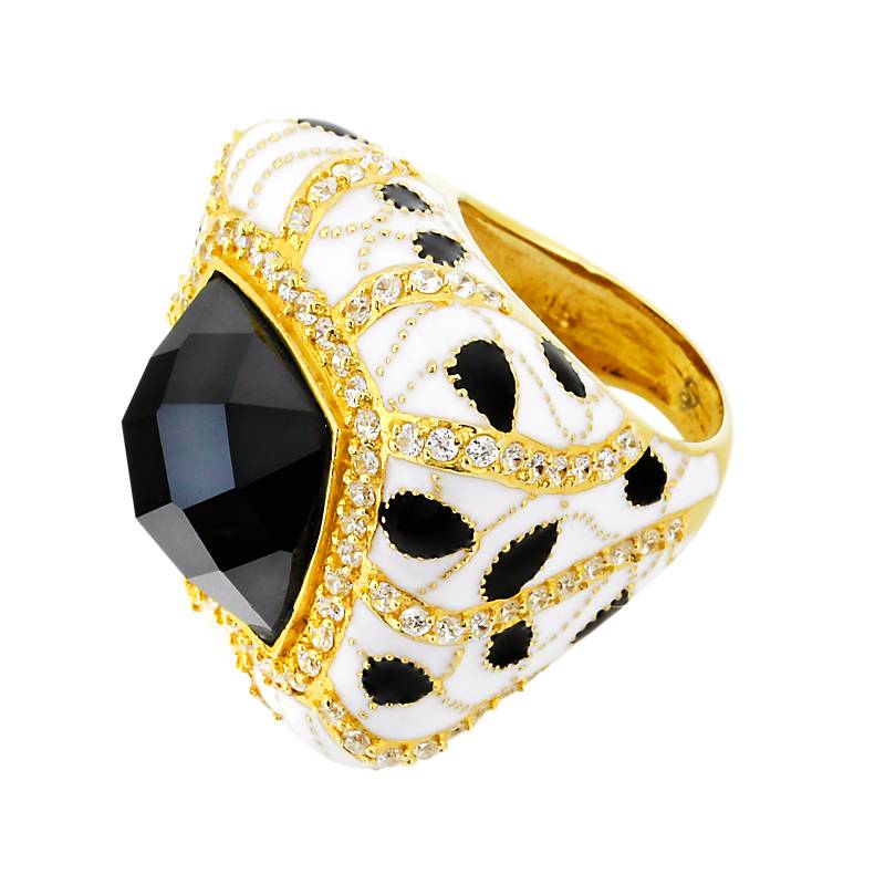 Bild von Ring Keto aus 925 Sterling Silber Schmuck für Damen Heat Gr.16