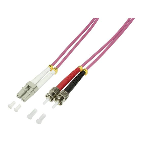 Bild von LogiLink FP4LT10 Glasfaser LWL Anschlusskabel 50/125 µ Multimode OM4 10.00m