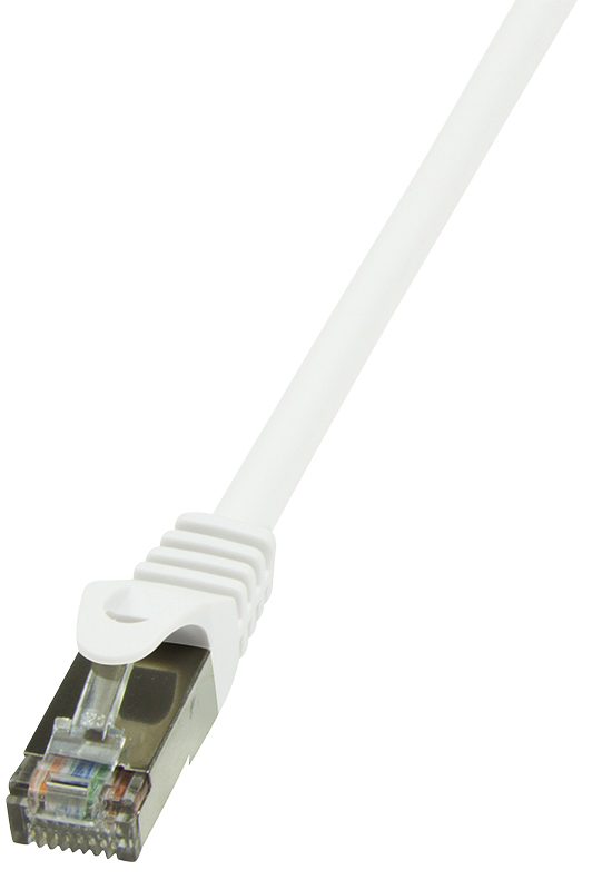 Bild von Logilink EconLine - Patch-Kabel - RJ-45 (M) bis RJ-45 (M) - 15 m - Foiled Unshielded Twisted Pair (F/UTP) - CAT 6 - geformt, ohne Haken - Grau (CP2112S)