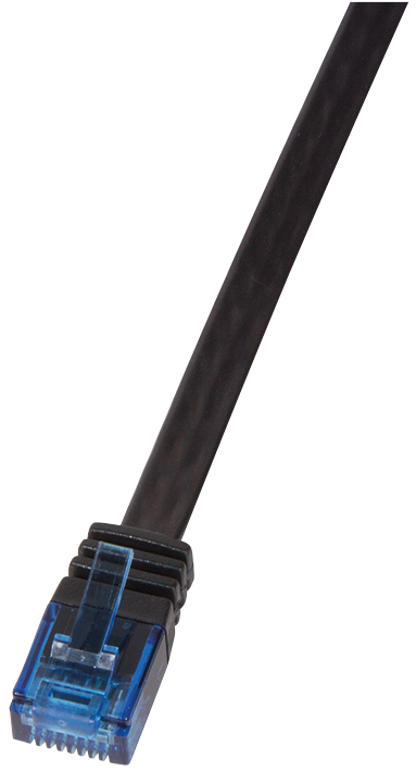 Bild von LogiLink LogiLink CF2073U RJ45 Netzwerkkabel, Patchkabel CAT 6 U/UTP 5.00 m Sch Netzkabel, (500.00 cm)