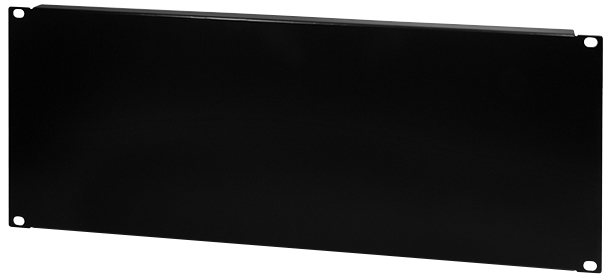 Bild von LogiLink Blende 19" Geschlossenes Blindpanel 4HE PN104B, schwarz, Abdeckung von Leerfeldern im Verteiler, Abdeckblech