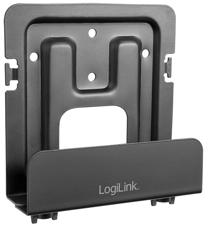 Bild von LogiLink BP0049 - Universeller Support für Multimedia-Player, Festplatten, Kabel, Satellitenboxen schwarz; einstellbare Tiefe 25-39 mm