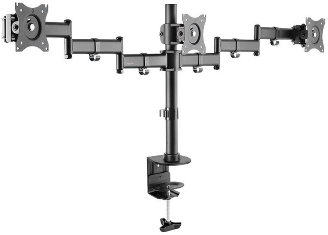 Bild von LogiLink LogiLink BP0050 3-fach Monitor-Schreibtischständer 8 kg Belastung, Monitor-Halterung
