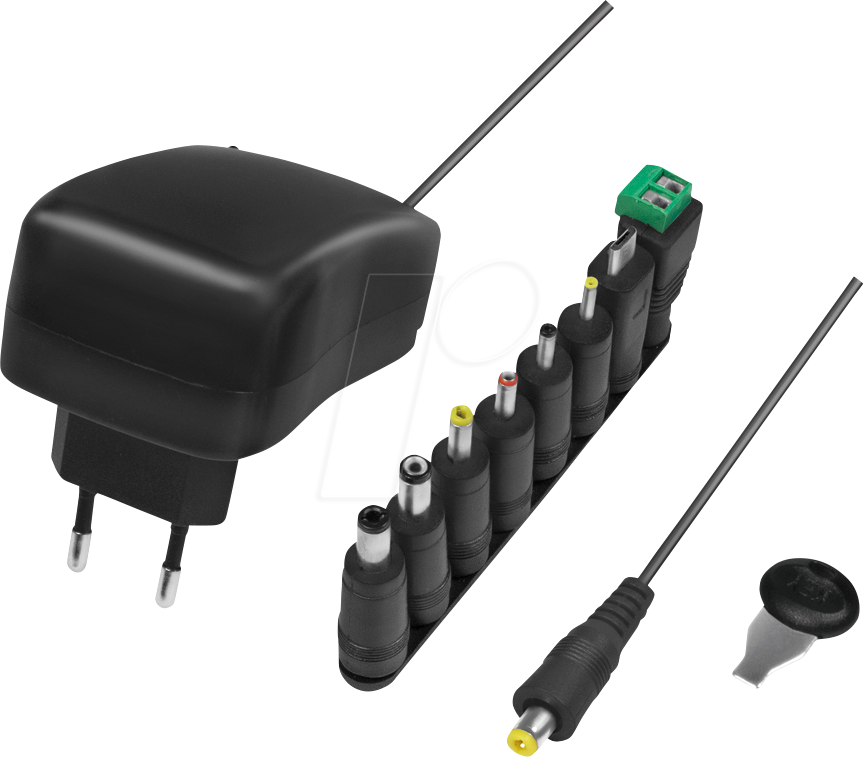 Bild von LogiLink PA0198 Ladegerät für Mobilgeräte Indoor Schwarz (PA0198)