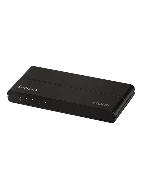 Bild von LogiLink HD0037 HDMI Splitter 1x4-Port, 4K/60 Hz, HDCP, HDR, CEC, downscaler, Switch Box